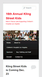 Mobile Screenshot of klingstreetkids.org